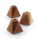 Black Silicone 77 Cavities Mini Pyramid Mold