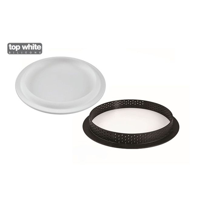 Microperforated Tart Ring and Silicone Mold Kit