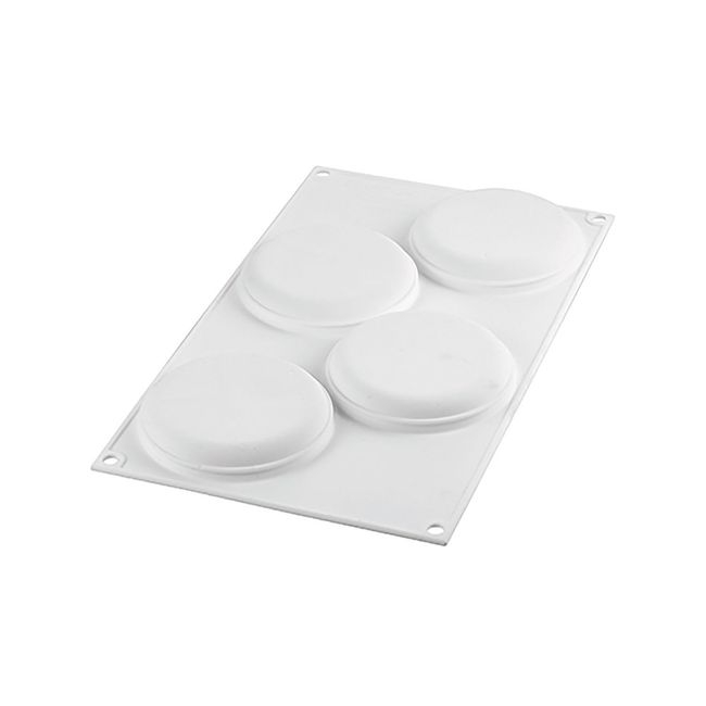 Kit Tarte Ring 100 Round Silicone Mold and 4 Tart Ring