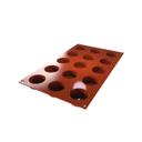Siliconflex Alimentary Silicone 15 Cavities Round Mauresque Mold