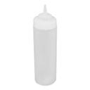 PSW-32 Clear Plastic Wide-Mouth Squeeze Bottle