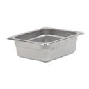 SPJL-602 25 Gauge 18/8 Stainless Steel Sixth Size Anti-Jam Steam Table Pan