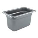 SPJL-904 25 Gauge 18/8 Stainless Steel Ninth Size Anti-Jam Steam Table Pan