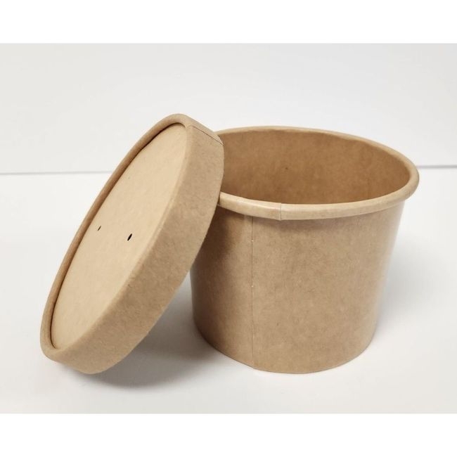 Kraft Paper Food Container - Combo