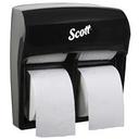Black High Capacity Toilet Paper Dispenser