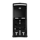 Black T26 Elevation Twin Toilet Paper Dispenser