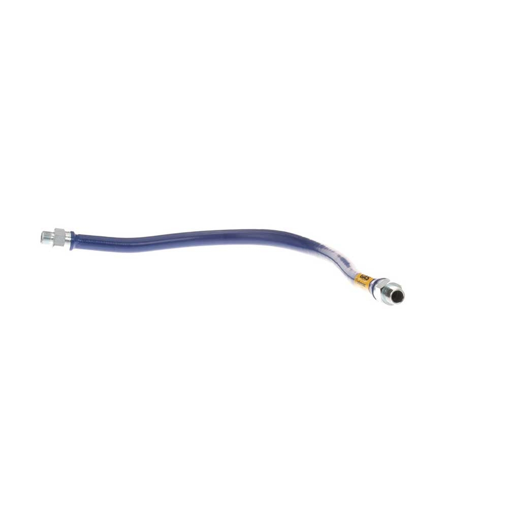 DOR1675BP36BX 3/4 in MPT Blue Plastic Coated Gas Hose, 36 in